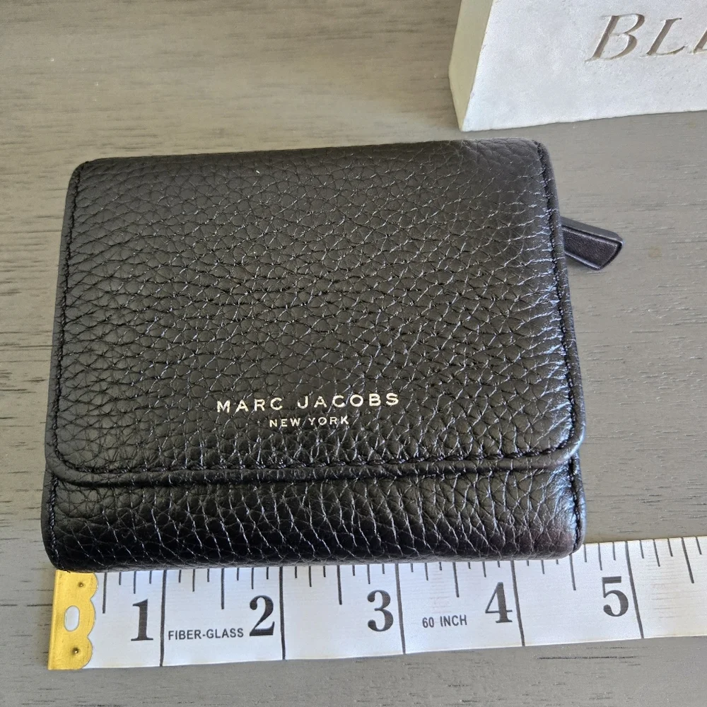 Marc Jacobs Black Leather Wallet/Card Case